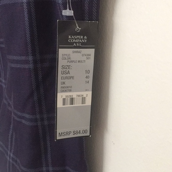 KASPER  &  COMPANY TOP - Picture 4 of 4